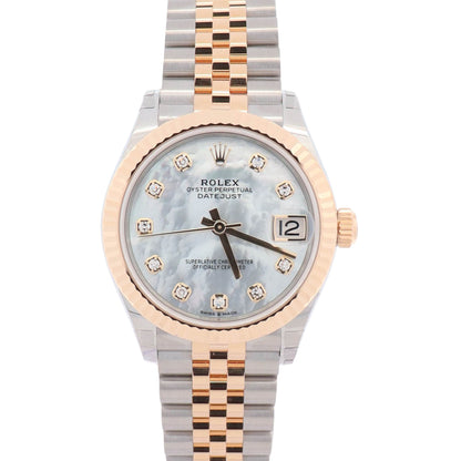 Rolex Datejust 31mm Mother Of Pearl Dial Watch Ref# 278273