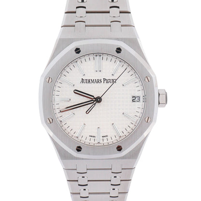 Audemars Piguet Royal Oak 41mm White Dial Watch Ref# 15510ST.OO.1320ST.08