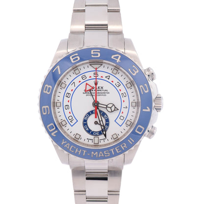 Rolex Yacht-Master II 44mm White Dial Watch Ref# 116680