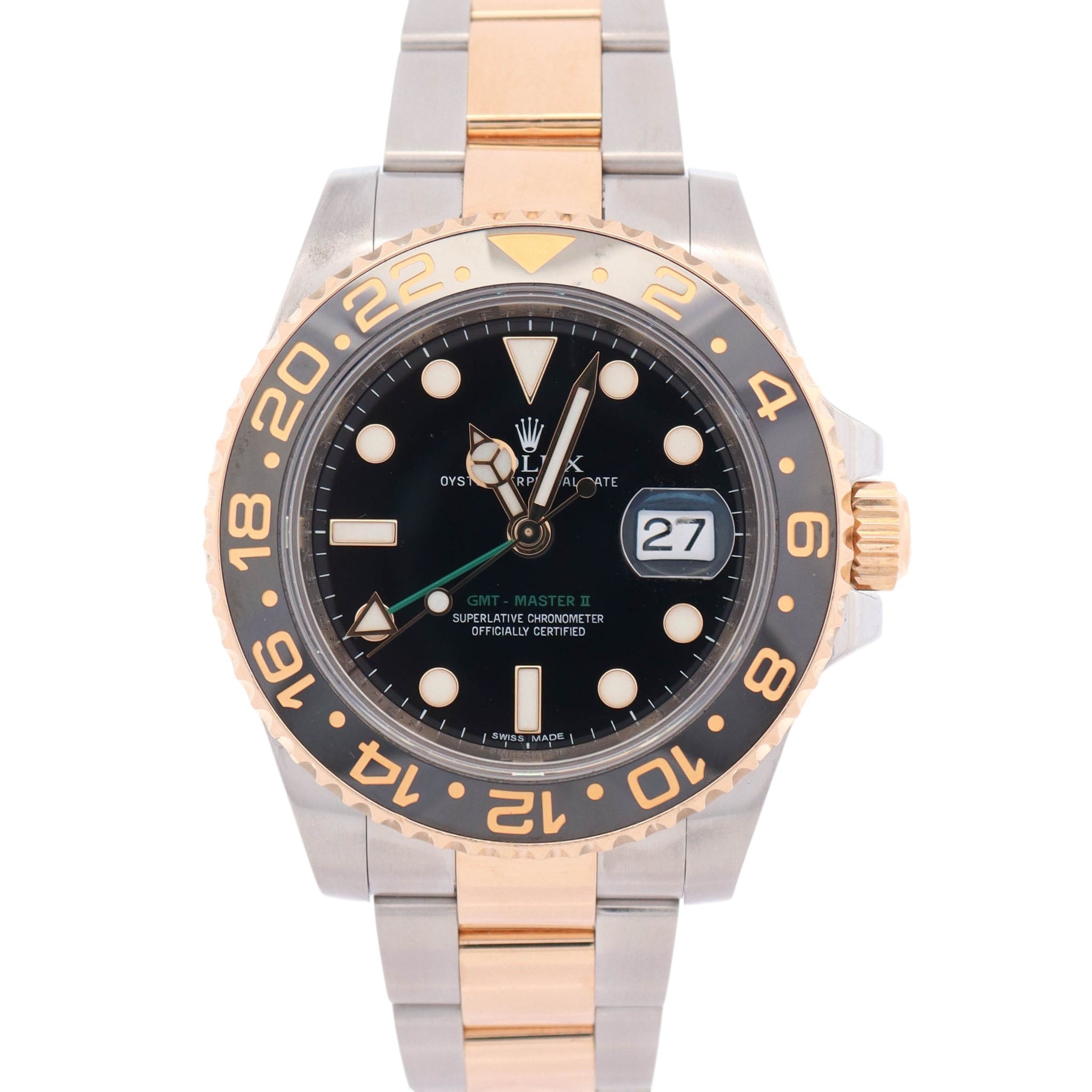 Rolex GMT-Master II 40mm Black Dial Watch Ref# 116713LN