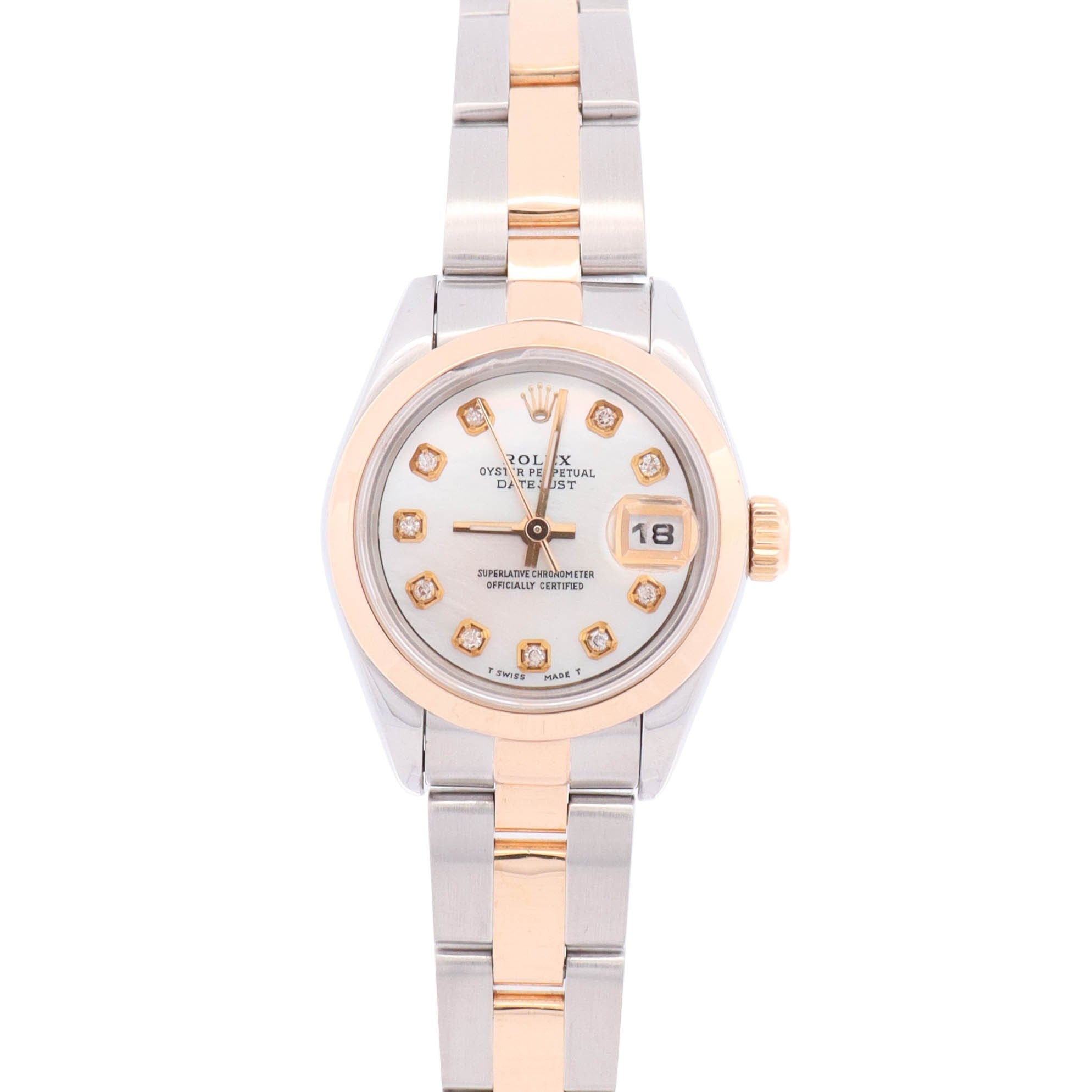 Rolex Datejust 26mm MOP Dial Watch Ref# 69163