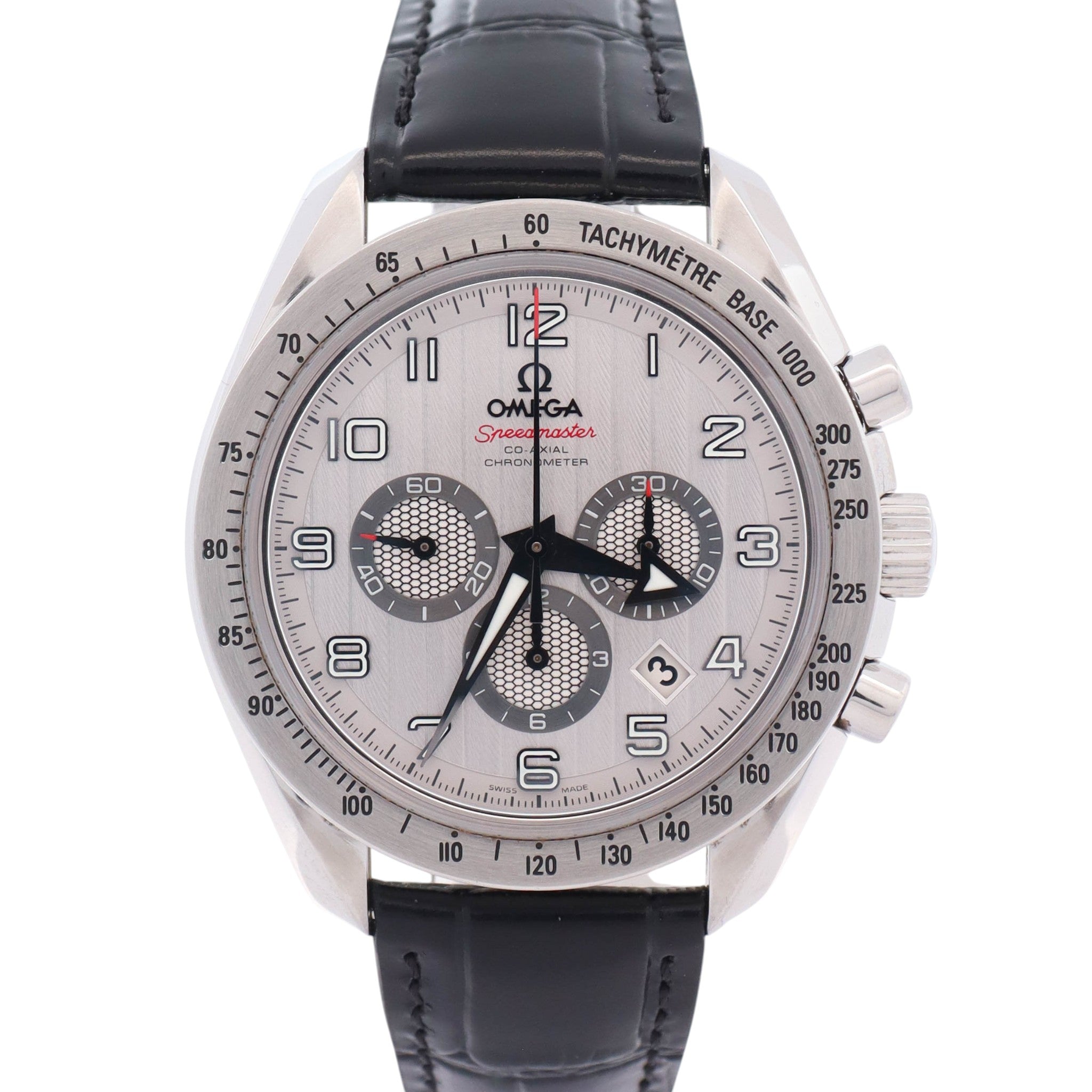 Omega Speedmaster Broad Arrow 44.25mm Silver Dial Watch Ref# 321.13.44.50.02.001