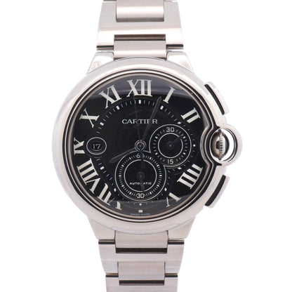 Cartier Ballon Bleu 44mm Black Dial Watch Ref# W6920025