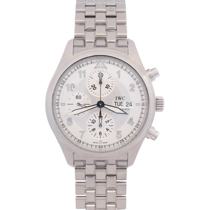 IWC Pilots Spitfire 42mm Silver Dial Watch Ref# IW371702