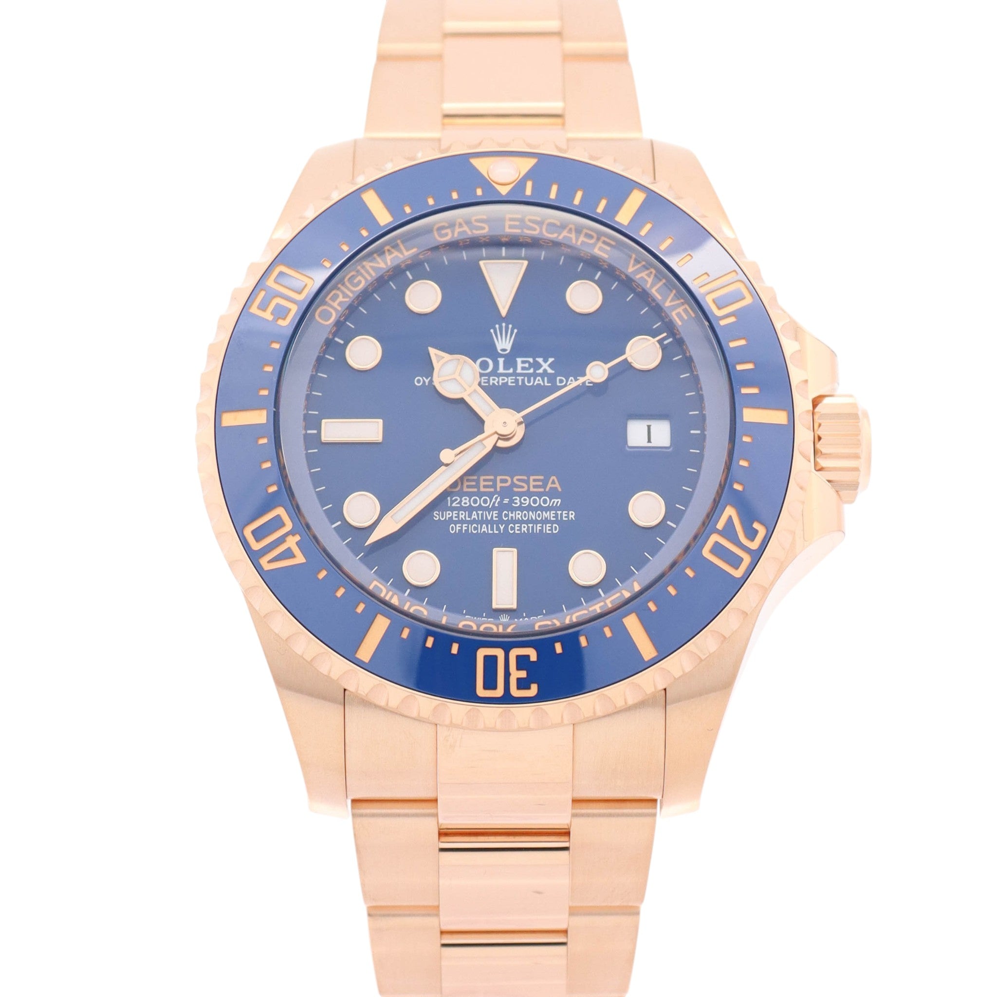 Rolex Sea-Dweller 44mm Blue Dial Watch Ref# 136668LB