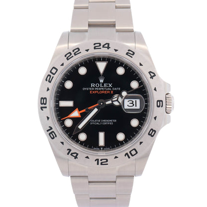Rolex Explorer II 42mm Black Dial Watch Ref# 226570