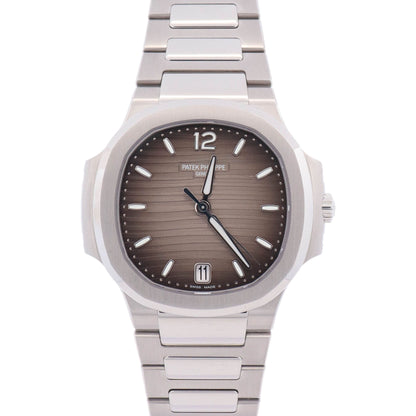 Patek Philippe Nautilus 35.20mm Grey Dial Watch Ref# 7118/1A-011