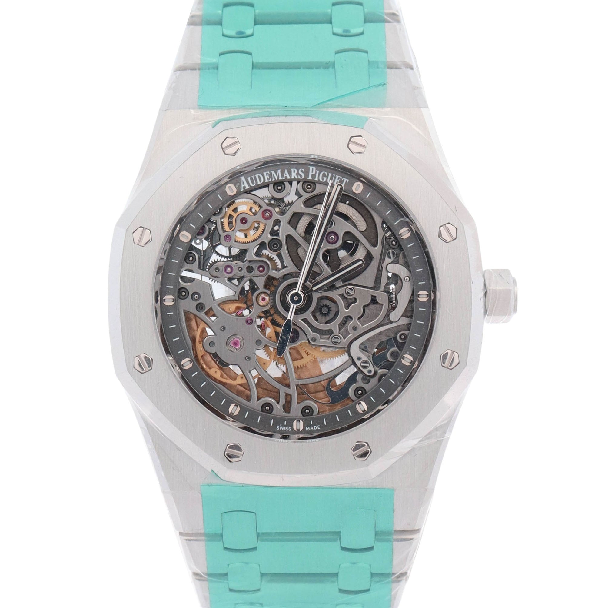 Audemars Piguet Royal Oak 39mm Open Work Dial Watch Ref# 15305ST.OO.1220ST.01