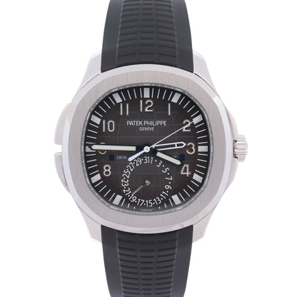 Patek Philippe Aquanaut 40mm Black Dial Watch Ref# 5164A-001