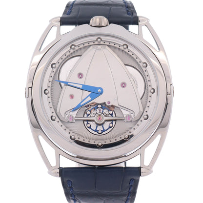 De Bethune DB28 43mm Silver Dial Watch Ref# DB28XPTIS1P