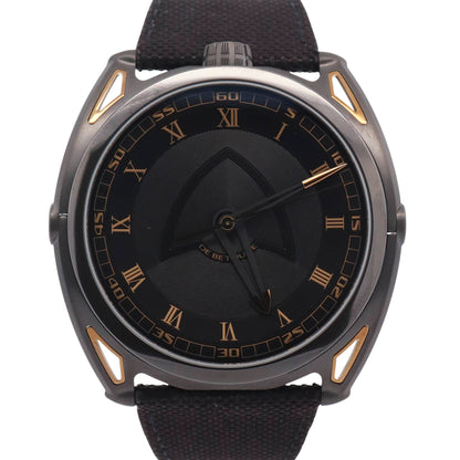 De Bethune DB27 Titan Hawk JPS 43mm Black Dial Watch Ref# DB27V2JPS
