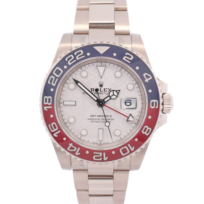 Rolex GMT-Master II Pepsi 40mm Meteorite Dial Watch Ref# 126719BLRO