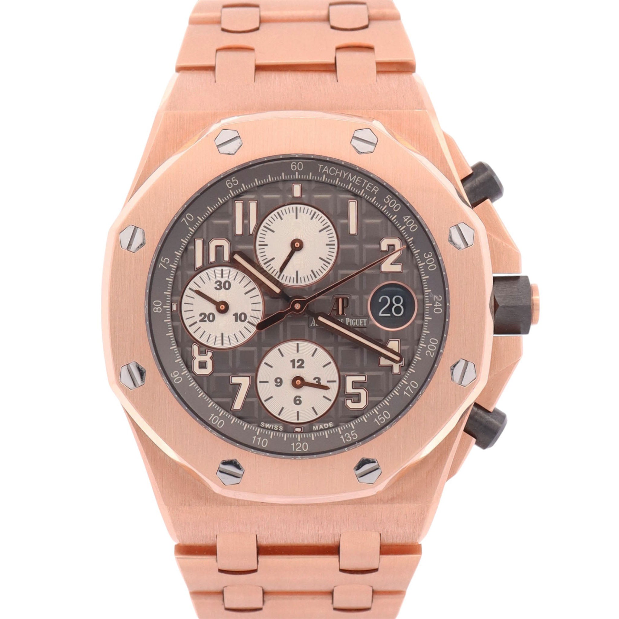 Audemars Piguet Royal Oak Offshore 42mm Gray Dial Watch Ref# 26470OR.OO.1000OR.02