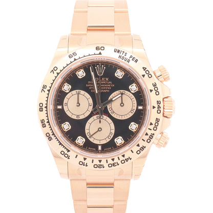 Rolex Daytona 40mm Black Dial Watch Ref# 126508