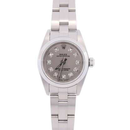 Rolex Oyster Perpetual 26mm Silver Dial Watch Ref# 7080