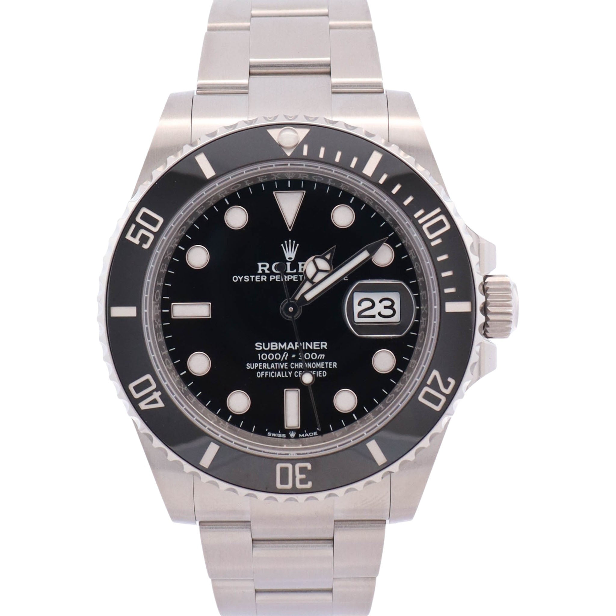 Rolex Submariner 41mm Black Dial Watch Ref# 126610LN