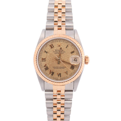 Rolex Datejust 31mm Champagne Dial Watch Ref# 68273