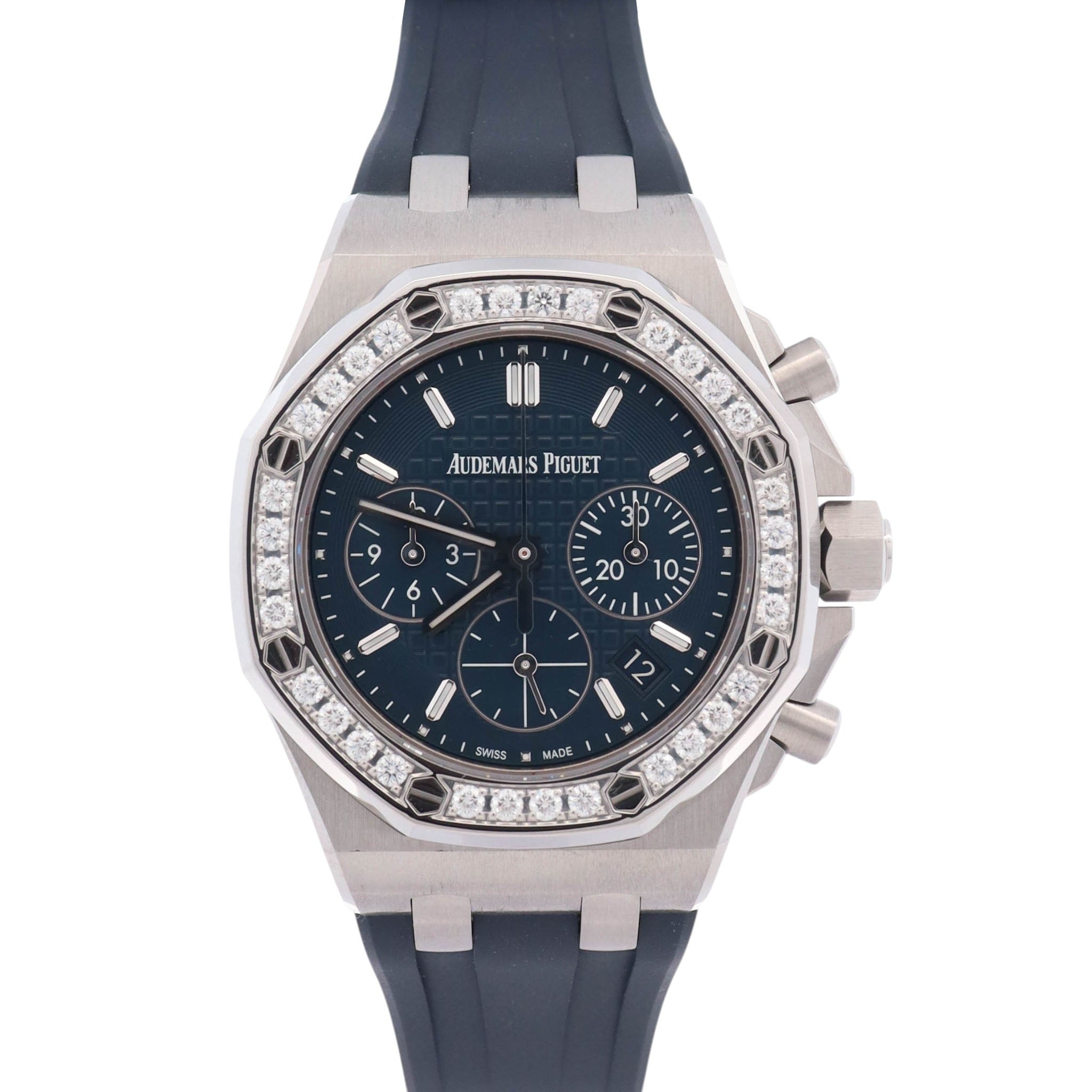 Audemars Piguet Royal Oak Offshore 37mm Blue Dial Watch Ref# 26231ST.ZZ.D027CA.01