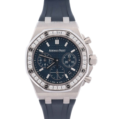 Audemars Piguet Royal Oak Offshore 37mm Blue Dial Watch Ref# 26231ST.ZZ.D027CA.01