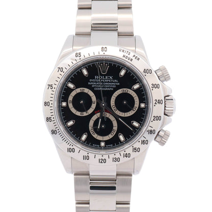 Rolex Daytona 40mm Black Dial Watch Ref# 116520