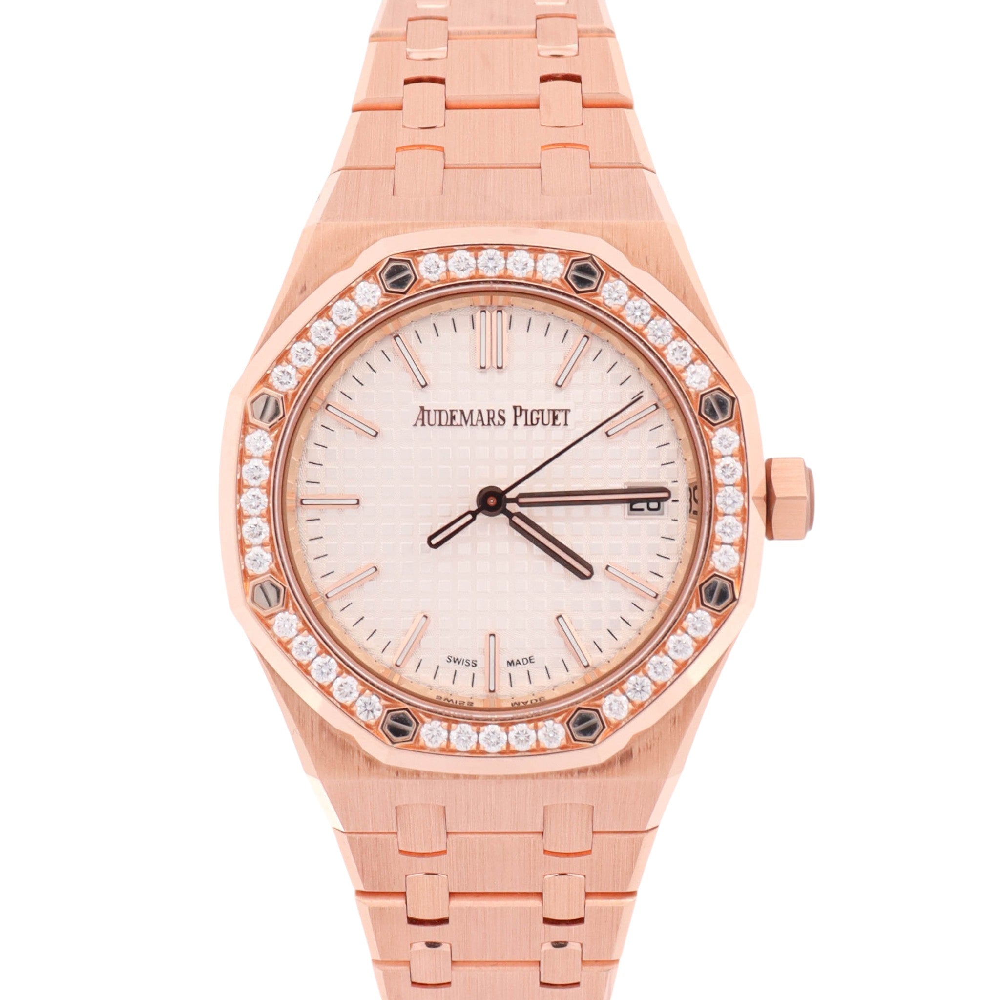 Audemars Piguet Royal Oak "50th Anniversary" 37mm White Dial Watch Ref# 15551OR.1356OR.01