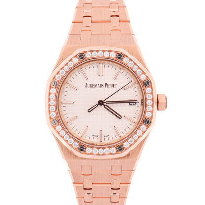 Audemars Piguet Royal Oak "50th Anniversary" 37mm White Dial Watch Ref# 15551OR.1356OR.01
