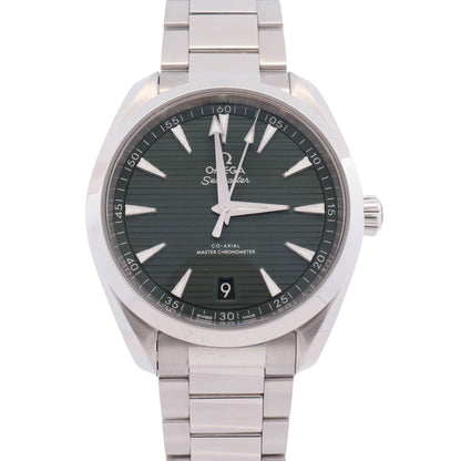 Omega Seamaster 41mm Green Dial Watch Ref# 220.10.41.21.10.001
