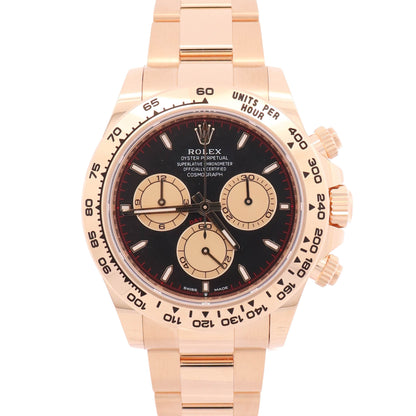 Rolex Daytona 40mm Black Dial Watch Ref# 126508