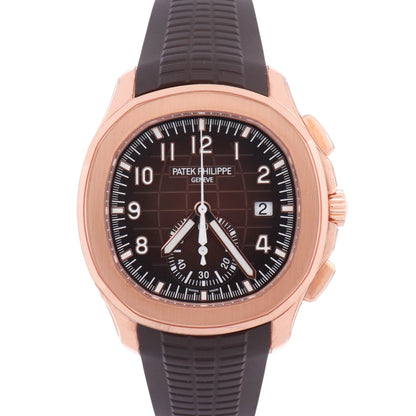Patek Philippe Aquanaut 42mm Brown Dial Watch Ref# 5968R-001