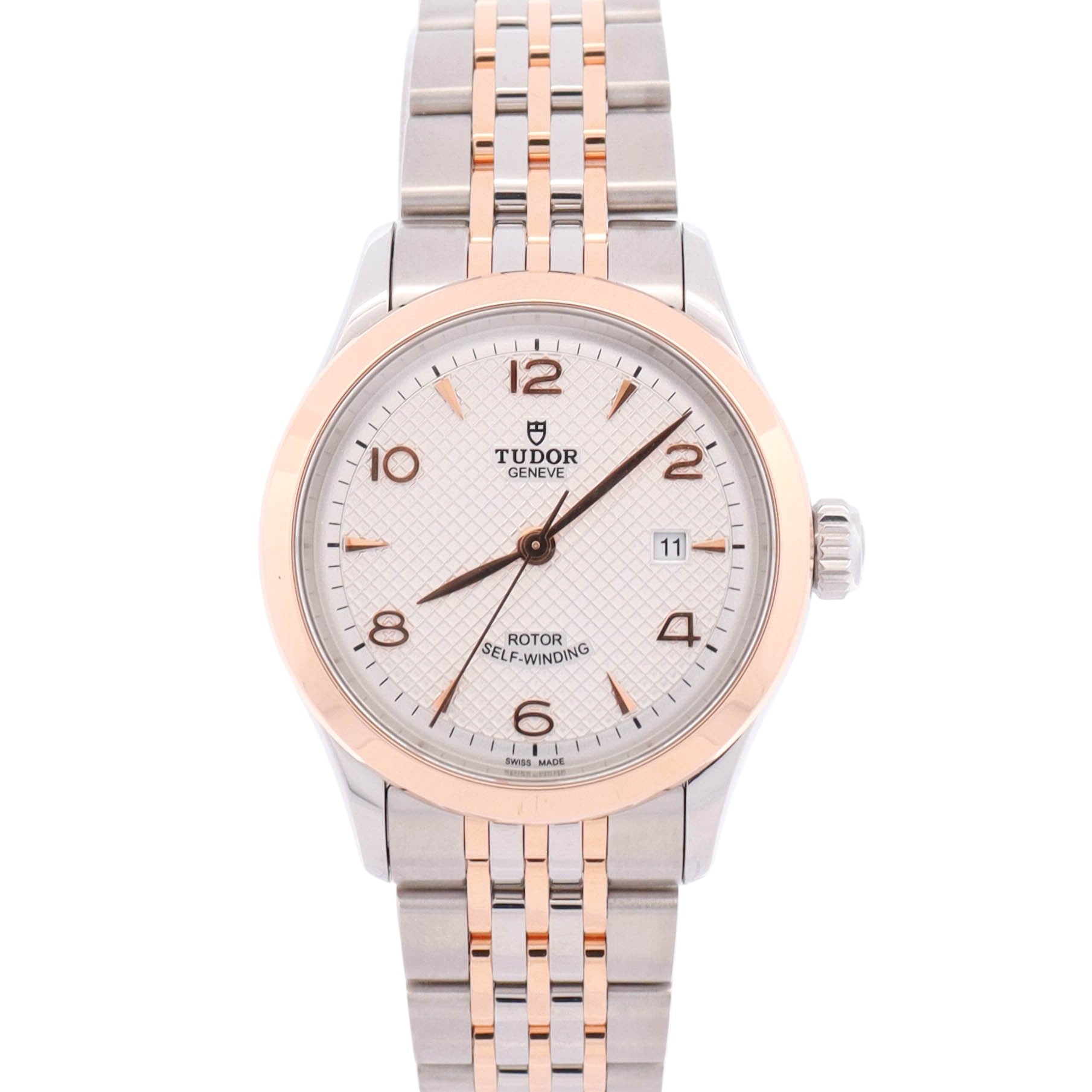 Tudor 1926 28mm White Dial Watch Ref# 91351