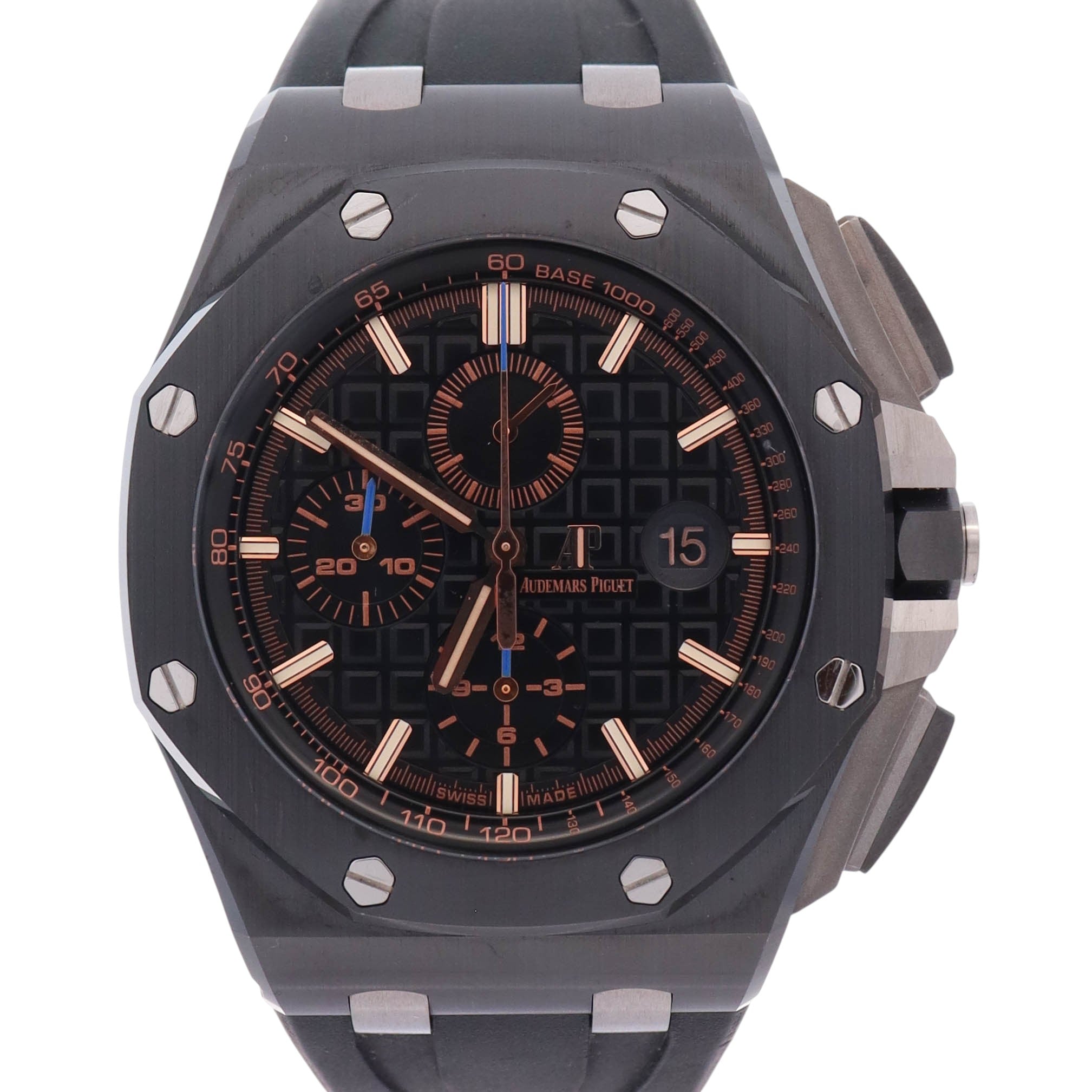 Audemars Piguet Royal Oak Offshore 44mm Black Dial Watch Ref# 26405CE.OO.A002CA.02