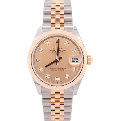 Rolex Datejust 31mm Champagne Dial Watch Ref# 278273