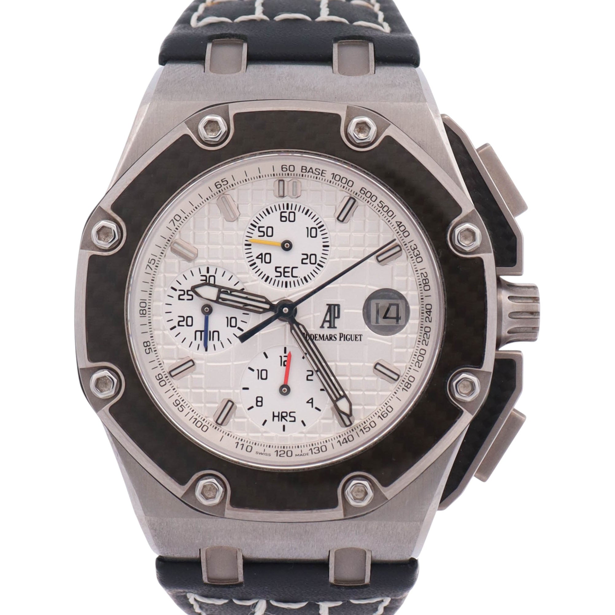 Audemars Piguet Royal Oak Offshore 42mm White Dial Watch Ref# 26030lO.OO.DOO1lN.01