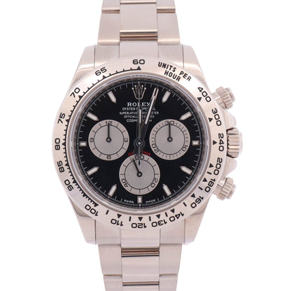 Rolex Daytona 40mm Black Dial Watch Ref# 126509