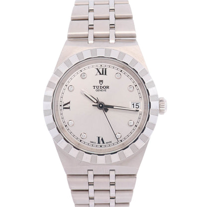 Tudor Royal 34mm Silver Dial Watch Ref# 28400