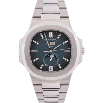 Patek Philippe Nautilus 40mm Blue Dial Watch Ref # 5726/1A-014