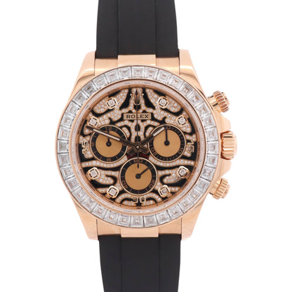Rolex Datyona 40mm Eye of the Tiger Dial Watch Ref# 116588TBR