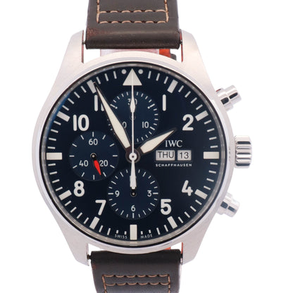 IWC Pilot's Le Petit Prince 43mm Blue Dial Watch Ref# IW377714