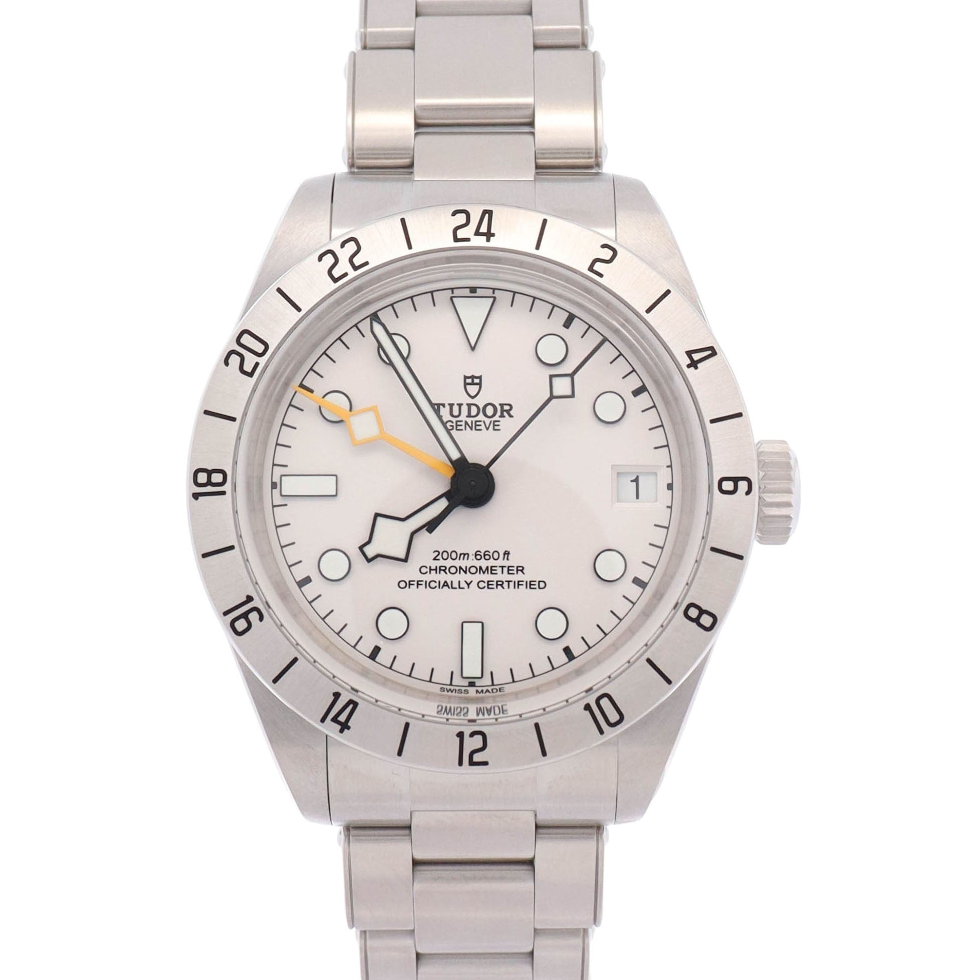 Tudor Black Bay Pro 39mm White Dial Watch Ref# 79470