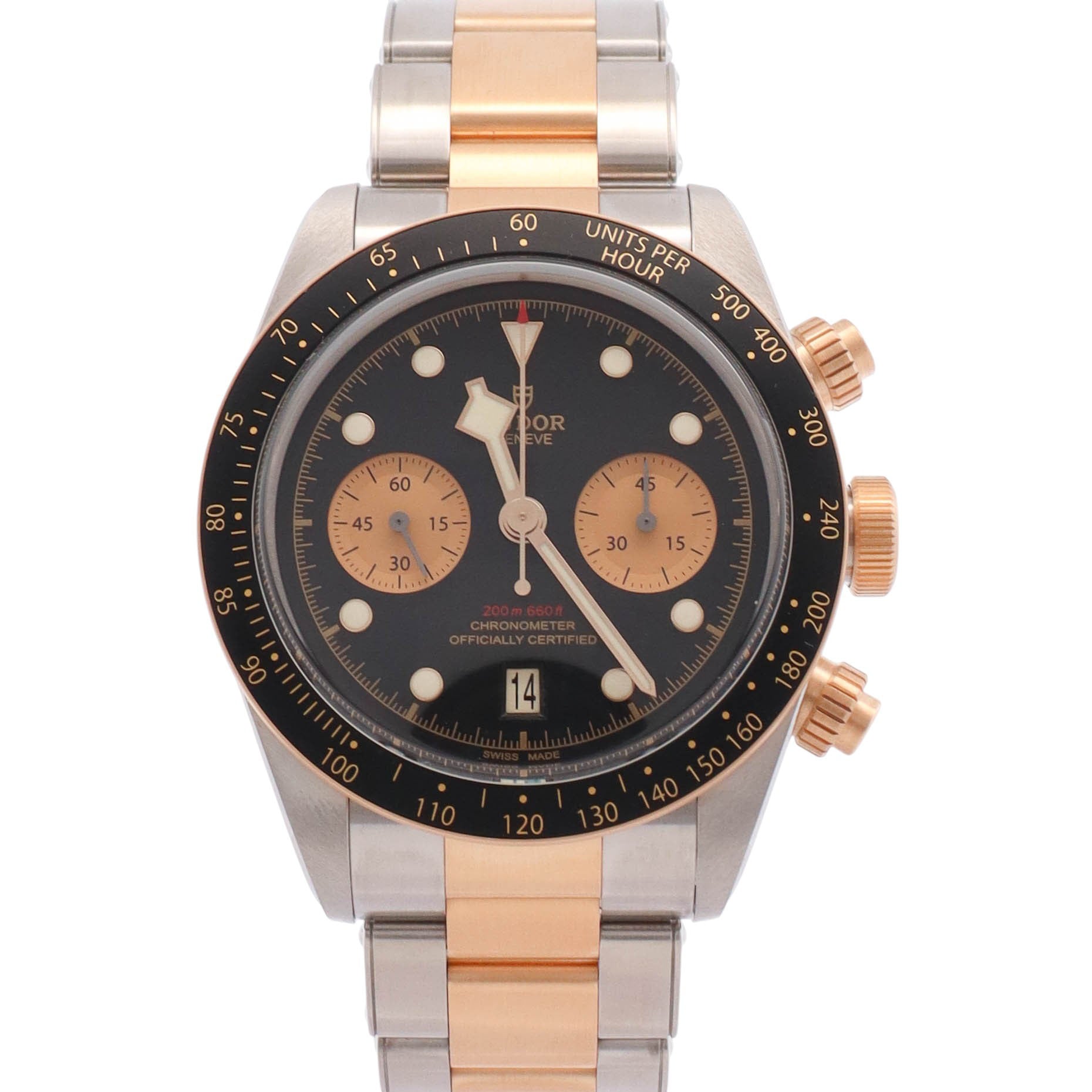 Tudor Black Bay 41mm Black Dial Watch Ref# 79363N