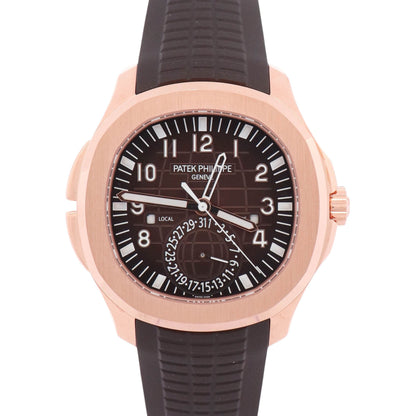 Patek Philippe Aquanaut 40.8mm Brown Dial Watch Ref# 5164R-001