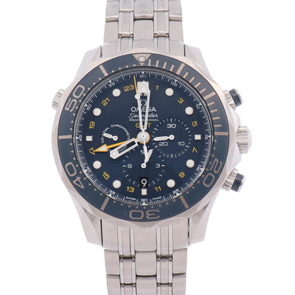 Omega Seamaster 44 mm Blue Dial Watch Ref# 212.30.44.52.03.001