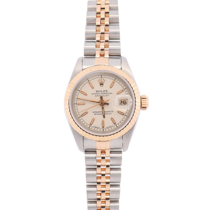 Rolex Datejust 26mm White Dial Watch Ref# 69173