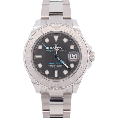 Rolex Yacht-Master 37mm Rhodium Dial Watch Ref# 268622