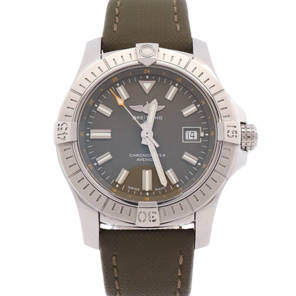 Breitling Avenger 43mm Green Dial Watch Ref# A17318