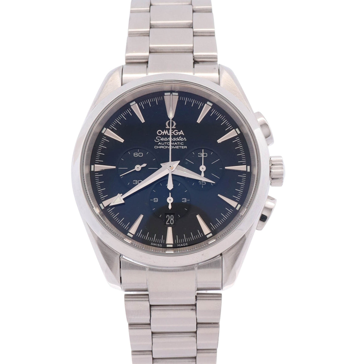 Omega Seamaster Aquaterra 42mm Black Dial Watch Ref# 2512.50
