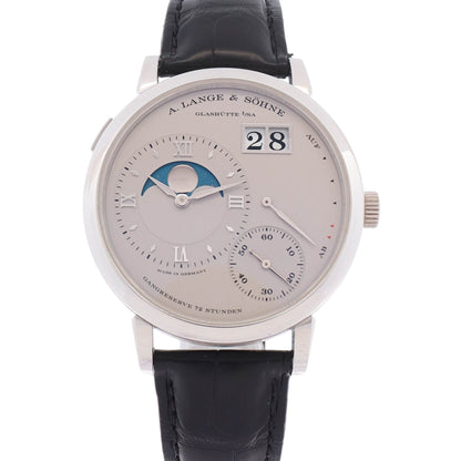 A. Lange & Sohne Moonphase 41mm Black Dial Watch Ref# 139.025G