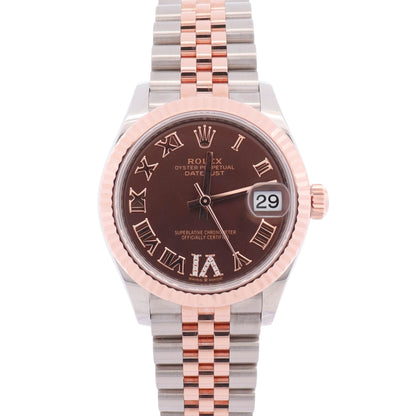 Rolex Datejust 31mm Chocolate Dial Watch Ref# 278271
