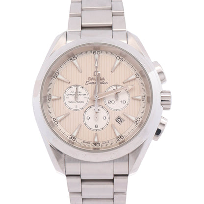 Omega Seamaster Aqua Terra 44mm Ivory Dial Watch Ref: 231.10.44.50.09.001