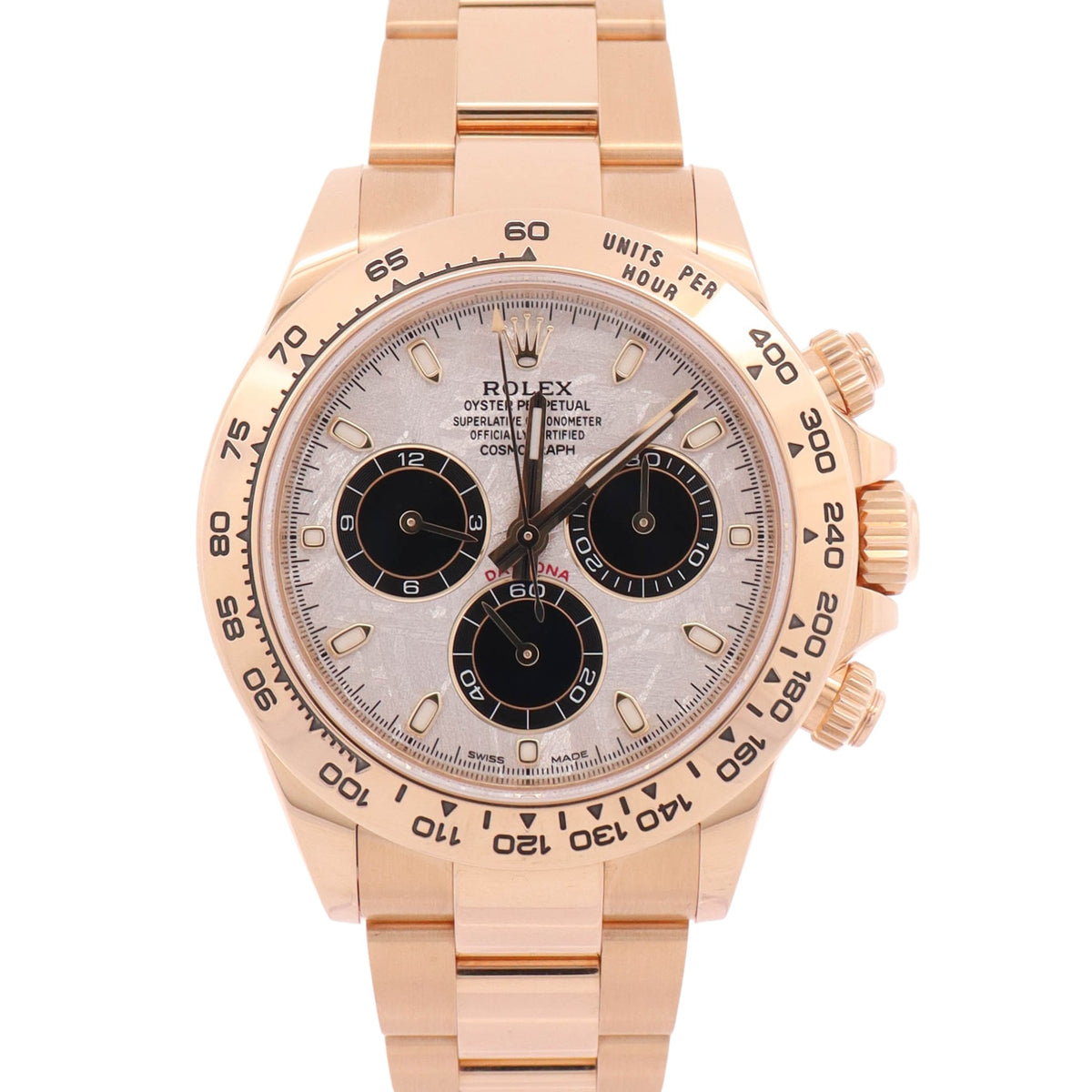 Rolex Daytona 40mm Meteorite Dial Watch Ref# 116508